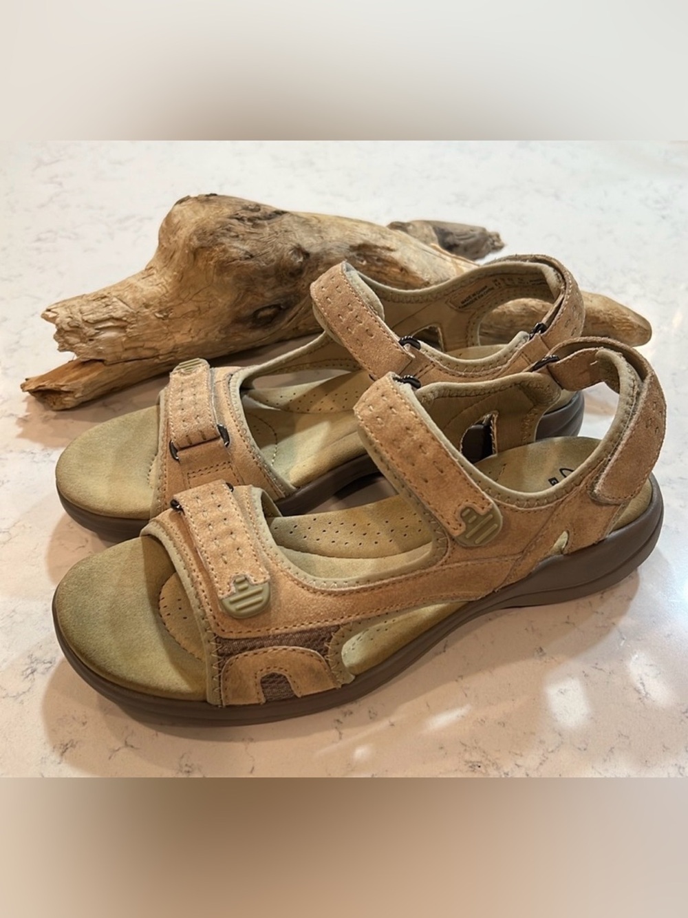 Clarks Valcro Comfort Morse Tour Sandal Size 8